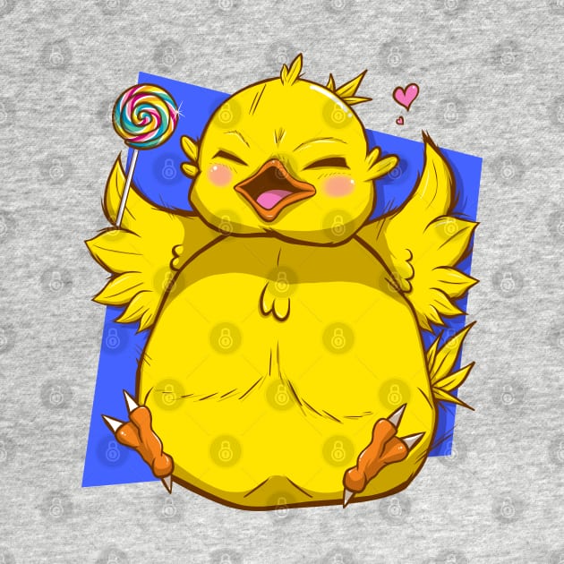 Fat Baby Chocobo by ArtDiggs